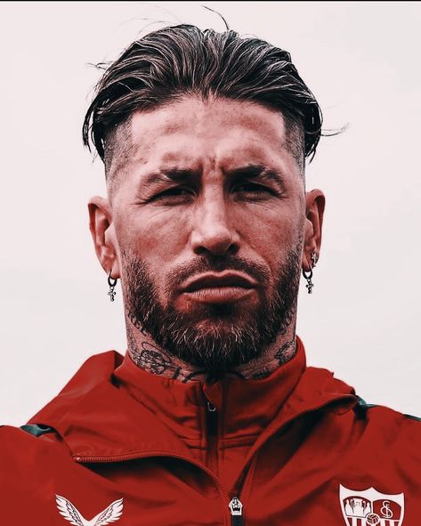 Sergio Ramos Haircut, Ramos Haircut, Face Blur, Hair Barber, Smash Cake, Fifa, Hair Cuts, Hairstyles, Football