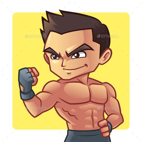 Great body shape of fitness man mascot character. Vector EPS10. Great Body Shape, Muscle Building Workout Plan, Health Illustration, Workouts For Men, Illustration Man, Workout Plan For Men, Rainy Street, Morning Girl, Good Morning Girls