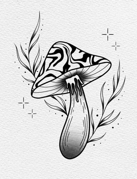 Side Face Sketch, Mushroom Tattoo Ideas, Mushroom Tattoo, Side Face, Mushroom Tattoos, Cool Tattoo, Mushroom Drawing, Kawaii Tattoo, Gothic Tattoo