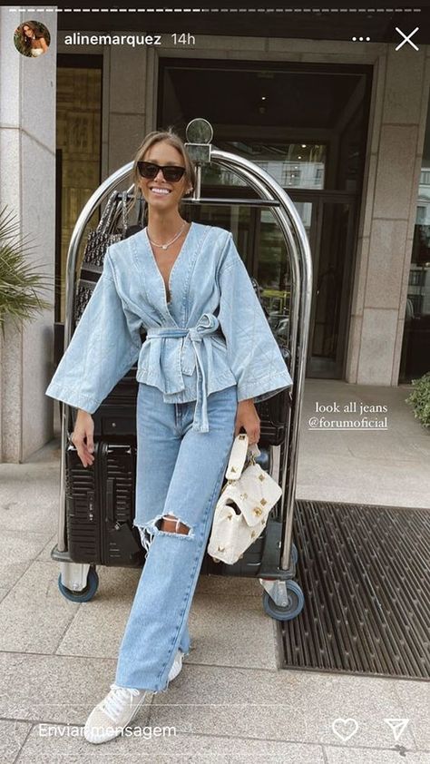 Looks Jeans, Trend Ideas, Fashion Trend Forecast, Look Jean, Quoi Porter, Denim Trends, Inspiration Mode, Casual Style Outfits, Outfits Casuales