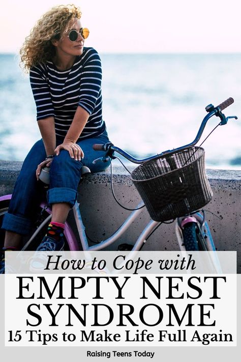 They say the two most difficult times of parenting are when you bring your baby home from the hospital and when your much bigger baby leaves the nest…I’m here to tell you, at least in my opinion, the latter is far worse. For every mom and dad dealing with the harsh reality of an empty nest, here's how to make life full again. #emptynest #college #teenagers #parentingtips #parentinghacks #parentsofteenagers #momtips #momsofcollegekids Ways To Feel Better, Parenting Teen Girl, Empty Nest Syndrome, Last Child, Parenting Teenagers, Empty Nest, College Kids, How To Stay Awake, Parenting Teens