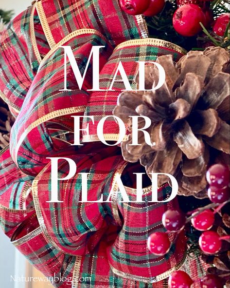 Tartan Plaid Decor, Tartan Christmas Decorations, Tartan Decor, Tartan Plaid Christmas, Christmas Cocktail Party, Plaid Christmas Decor, Christmas Vignettes, Cabin Christmas, Plaid Decor