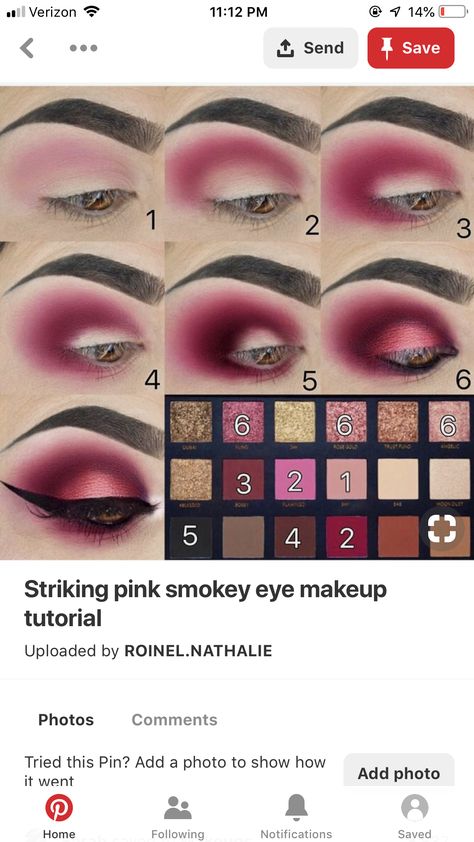 Makeup Ideas Step By Step, Eye Shadow Looks, Blue Eye Makeup Tutorial, Make Up Kits, Maquillage Yeux Cut Crease, Gold Ideas, Trendy Eyeshadow, Makeup Tutorial Step By Step, Acrylic Organizer Makeup