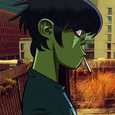 Murdoc Gorillaz, Murdoc Niccals, Monkeys Band, Jamie Hewlett, Gorillaz Art, Gorillaz, Art Block, Drawing Inspiration, Artist Inspiration