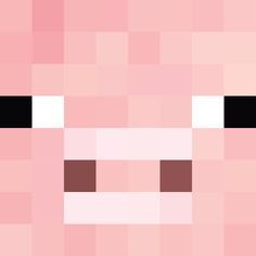 Minecraft Pig Face, Minecraft 2014, Minecraft Blanket, Painting Minecraft, Minecraft Face, Stampy Cat, Minecraft App, Minecraft Pattern, Minecraft Pig