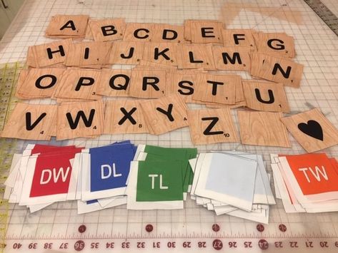 Scrabble Quilt, Tile Quilt, Tiled Quilt, Letter Tiles, Scrabble Letters, Wedding Quilt, Heirloom Quilt, Love Someone, Fabric Letters