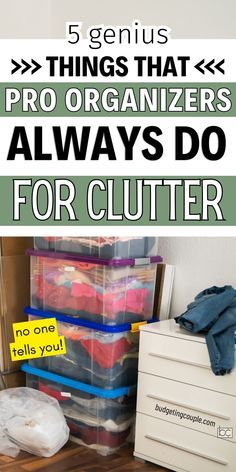 Looking for house cleaning and organizing hacks? We have the best quick organizing ideas that will help! These steps to declutter your house are so easy to do. Give our home organization and declutter tips a try for simple organizing ideas to declutter! Cleaning And Organizing Hacks, Declutter Help, Quick Organization, Cleaning Organization, Closet Cleaning, Declutter Kitchen, House Organization, Declutter Home, Decluttering Ideas