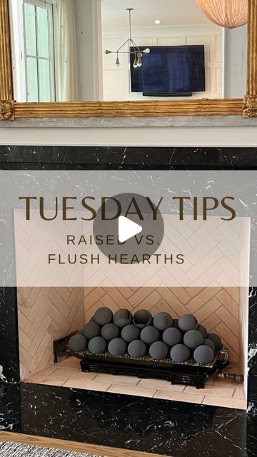 John C Sanders and Company on Instagram: "Tuesday Tip 👷🏼‍♂️
.
For our Tuesday Tip series today, we’re talking about raised vs. flush hearths. There are several factors to take into consideration when making this decision. Check out this week’s reel for our tips on helping clients decide between the two. 
.
.
.
 #tuesdaytips #reels #fireplace #hearth #mantel #fall #howto #johncsandersandcompany" Raised Hearth, Fireplace Hearth, Home Reno, Sanders, Basement, Reno, Fireplace, Two By Two, Building