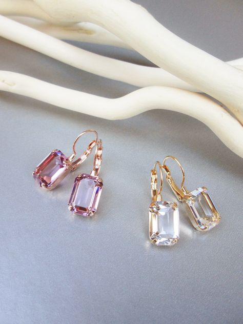 Diy crystal earrings