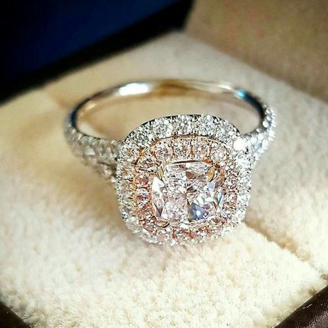 Weddings Ring, Pink Diamonds Engagement, Pink Diamond Engagement Ring, Stunning Engagement Ring, Dream Engagement, Dream Engagement Rings, Bling Rings, Halo Engagement Rings, Pretty Rings