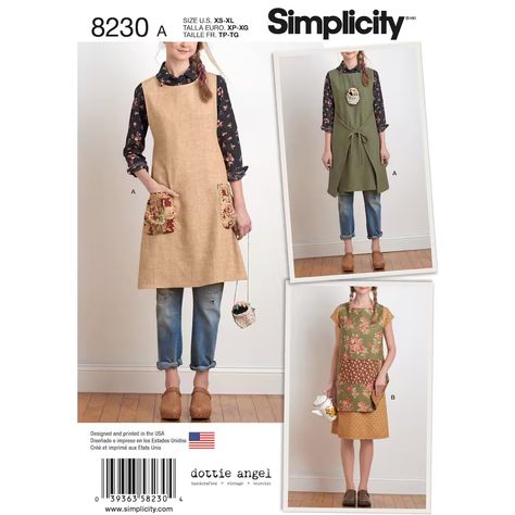 Simplicity® Pattern CS8230 (XS-XL) | Michaels Simplicity Patterns, Easy Sewing, Sewing, Pattern