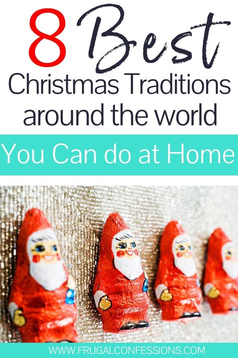 Christmas Traditions Around The World, Budget Christmas Gifts, Traditional Christmas Food, Christmas In Italy, Christmas Log, Traditions Around The World, Around The World Food, Christ Centered Christmas, Christmas In Europe