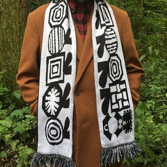 Scarf Photography, Graphic Scarf, Gender Neutral Fashion, Football Scarf, Design Scarf, Black Aesthetic Wallpaper, Scarf Design, Black Aesthetic, The Other Side