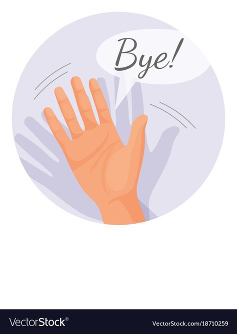 Goodbye Illustration, Goodbye Clipart, Bye Images, Greeting Board, Waving Goodbye, Warrior Drawing, Little Pony Cake, Pony Cake, Hand Palm