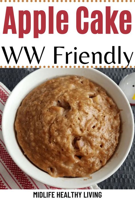 apple cake on a white bowl Weight Watchers Apple Recipes, Easy Apple Cake Recipe, Easy Apple Cake, Apple Cake Recipe, Apple Sauce Recipes, Weight Watchers Desserts, Apple Cake Recipes, Skinny Taste Recipes, Apple Cake