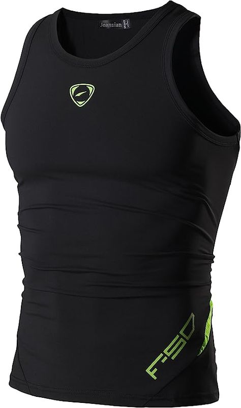 Compression Tank Top, Summer Running, Sportswear Outfits, Lycra Men, Summer Vest, Mens Tank, Sport Outdoor, Solid Tank Tops, Layered T Shirt