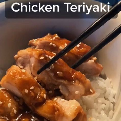 Ayam Teriyaki, Teriyaki Chicken Recipe, Chicken Chinese, Easy Teriyaki Chicken, Chinese Recipe, Chicken Teriyaki, Food Fantasy, Health Dinner Recipes, Teriyaki Sauce