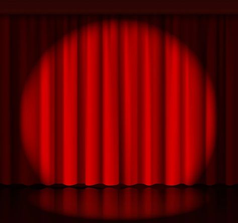 Free Vector | Spotlight on stage curtain. event and show, fabric and entertainment. vector illustration Spotlight On Stage, Movie Marquee Sign, Red Carpet Background, Stage Spotlights, Stand Up Show, Stage Curtains, Photoshop Backgrounds Backdrops, Stage Background, Blurred Background Photography