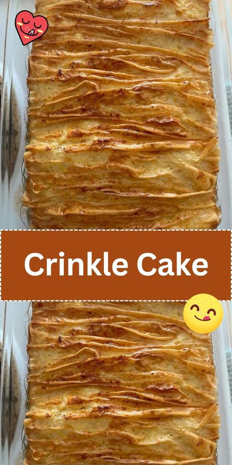 Crinkle Cake Pioneer Woman Crinkle Cake, Crinkle Cake Pioneer Woman, 12 Tomatoes Crinkle Cake, Crinkle Cake 12 Tomatoes, Cake Mix Bars Pioneer Woman, Crinkle Cake Recipe, Crinkle Pie Recipes, Crinkle Cake Phyllo, Pioneer Woman Desserts