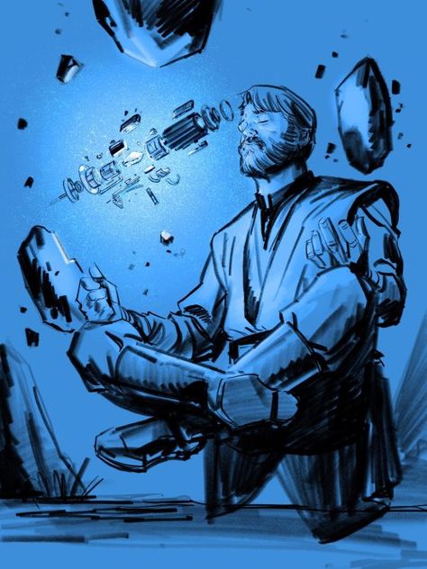 Obi Wan Kenobi Art, Eyes Full Of Stars, Star Wars Fanart, Star Wars Obi Wan, Art Showcase, Star Wars Drawings, Star Wars 2, Star Wars Comics, Star Wars Wallpaper