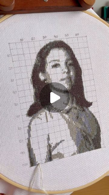 Maria on Instagram: "Another portrait in process . . . . . . . . #embroidery #embroideredportrait #textileart #realisticembroidery #bordado" Face Embroidery Simple, Embroidery Portrait, Embroidery Simple, Portrait Embroidery, Embroidered Portrait, Embroidery Cross Stitch, Embroidery Cross, August 25, Custom Portrait