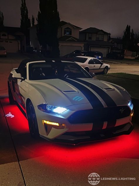 Car With Neon Lights, Car With Lights Under, Underglow Car Aesthetic, Car Led Lights Outside, Cars With Underglow, Under Car Lights, Car Neon Lights, Car Led Lights Exterior, Led In Car