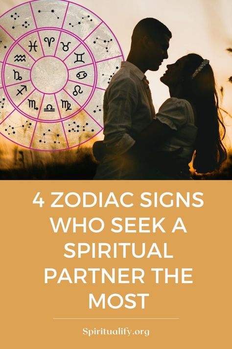 4 Zodiac Signs Who Seek A Spiritual Partner The Most Spiritual Partner, Supernatural Beings, Dream Interpretation, Spiritual Development, Life Choices, Spiritual Path, Spiritual Awareness, Spiritual Connection, Self Worth