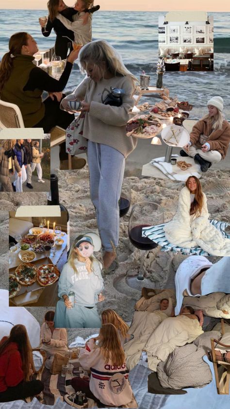 Off season coastal grandmother bachelorette #bachelorettepartyideas #coastalgranddaughter #aesthetic #moodboard Coastal Grandaughter Bachelorette, Coastal Mother Aesthetic, Cozy Beach Bachelorette, Ina Garten Bachelorette Party, Oregon Coast Bachelorette Party, Classy Bachelorette Party Aesthetic, Coastal Grandmother Vibes, Coastal Auntie Aesthetic, Coastal Grandmother Bachelorette Decor