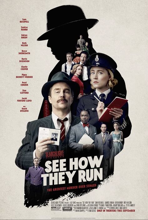 Jacob Fortune-lloyd, See How They Run, David Oyelowo, Harris Dickinson, Reece Shearsmith, Ruth Wilson, Mystery Film, Adrien Brody, Film Producer