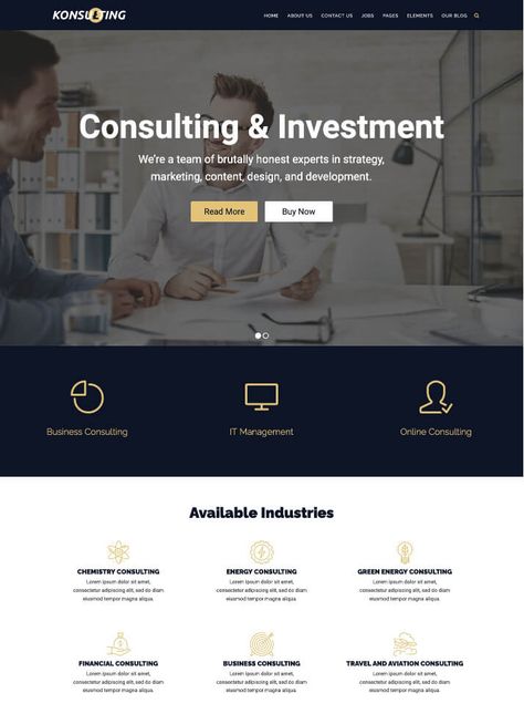 30+ Best Consulting WordPress Themes of 2020 Business Consulting Website, B2b Website, Consulting Website, Job Page, Consulting Company, Homepage Layout, Web Themes, Header Banner, Consulting Firms