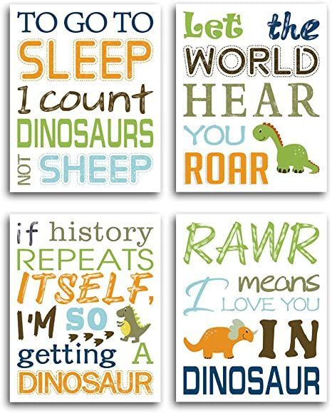 Dinosaur Quotes, Word Art Poster, Dinosaur Nursery Decor, Art Quotes Funny, Dinosaur Posters, Alphabet Wall Art, Dinosaur Wall Art, Dinosaur Nursery, Funny Inspirational Quotes