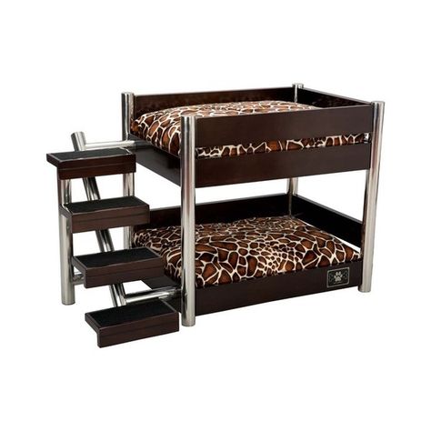 Pet Bunk Bed, Unique Dog Beds, Dog Beds Homemade, Bunk Bed Sets, Dog Bed Mat, Diy Dog Bed, Puppy Supplies, Cat Room, Dog Houses