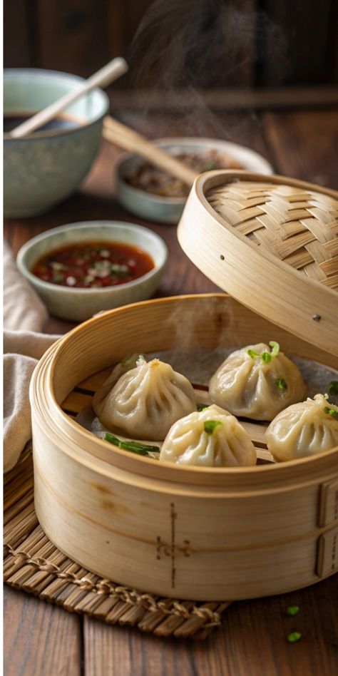 Get cozy with this vegan soup dumplings recipe! These plant-based dumplings are great for freezer prep and taste amazing with a tangy vinegar sauce. Perfect for dumpling soup fans and lovers of vegan Asian recipes. 🌱✨ #SoupDumplings #VeganAsianRecipes #ComfortFood Vegan Dumpling Sauce, Vegetable Soup Dumplings, Veggie Dumpling Soup, Authentic Chinese Dumplings, Dumpling Filling Recipe Vegetarian, Vegan Soup Dumplings, Dumplings Recipe Vegetarian, Vegetarian Dumplings Recipe, Soup Dumplings Recipe