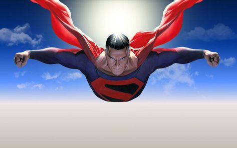 Kingdom Come Superman by Alex Ross by Superman8193 on deviantART Kingdom Come Superman, Superman Images, Spiderman Comic Art, Superman Artwork, Superman Wallpaper, Supergirl Dc, Superman Art, Alex Ross, Kingdom Come