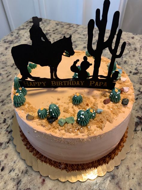 Texas Birthday Cake, Yellowstone Birthday Cake, Western Cake For Men, Western Sheet Cake, Cowboy Cake Ideas, Western Cakes Birthday, Cowboy Birthday Cake, Country Birthday Cakes, Western Theme Cakes