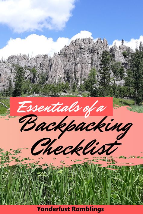 Avoid a catastrophe on the trail with a complete inventory of all your backpacking essentials!  Get the complete 10 categories of backpacking gear here, to be prepared and ready to take on any trek!  #backpacking #backpackinggear #backpackingessentials #activetravel #yonderlustramblings Beginner Backpacking, Backpacking For Beginners, Backpacking Checklist, Ultralight Backpacking Gear, Beginner Hiking, Backpacking Essentials, Vietnam Backpacking, Backpacking South America, Camping Must Haves