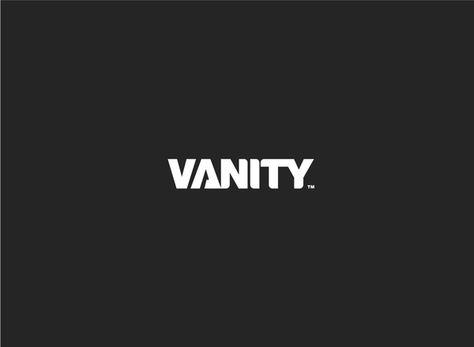 VANITY Vf Logo, Vanity Logo, Cloth Brand, Logo Branding, Brand Identity, Vehicle Logos, Print Design, Vanity, Tech Company Logos