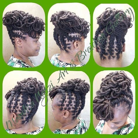 www.mandisa-ngozi.com #neci #naturalhairstylist #locpetals #locsforwomen #locbraids #famu #tcc #fsu #tallahassee #florida Dreadlock Rasta, Cornrows Natural Hair, Sisterlocks Styles, Natural Hair Stylists, Travel Hairstyles, Dreadlock Styles, Tallahassee Florida, Updo Styles, Natural Hair Beauty