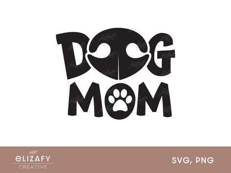 Dog Mom Designs, Cricut Mom Gifts, Fur Mom Mothers Day, Mom Svg Files Free, Cricut Dog Projects, Dog Cricut, Dog Mom Sticker, Cricut Animals, Dog Mom Quotes