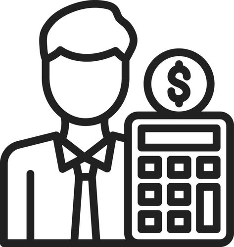 Accountant icon vector image. Image Vector, Infographic Design, Accounting, Vector Free, Vector Images, Clip Art, Quick Saves, Design