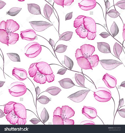 Seamless Floral Pattern Vintage Flowers Background Stock Illustration 332153576 | Shutterstock Flowers Allover, Vintage Flower Backgrounds, Allover Flower, Floral Pattern Vintage, Deco Wallpaper, Seamless Floral Pattern, Flowers Background, Art Deco Wallpaper, Vintage Floral Pattern