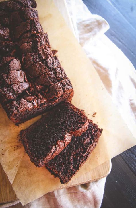 Double chocolate loaf cake recipe from @Sweetphi Double Chocolate Loaf, Chocolate Loaf Cake Recipe, Double Chocolate Loaf Cake, Yummy Cake Recipes, Chocolate Loaf, Chocolate Loaf Cake, Gluten Free Cake Recipe, Loaf Cake Recipes, Raw Carrots