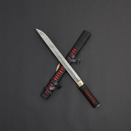 Samurai Knife, Ninja Knife, Apocalypse Survival Gear, Men's Outfits By Pattern, Tactical Swords, Ninja Art, Apocalypse Survival, Japanese Warrior, Cool Swords