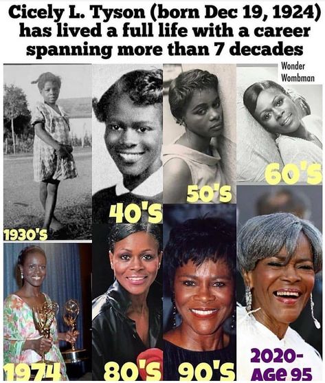 Positive Black News on Instagram: “Living Legend 👑👑” Black Is Beauty, Happy 96th Birthday, Cicely Tyson, Black Legends, Through The Decades, Black Actresses, Vintage Black Glamour, Black Knowledge, Black Actors