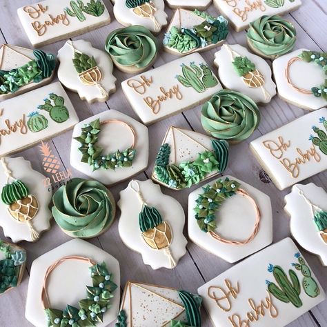 April Baby Shower, Jordan Baby Shower, Sage Green Baby Shower, Garden Baby Shower Theme, House Bunny, Boho Cactus, Baby Cactus, Surprise Baby Shower, Garden Baby Showers