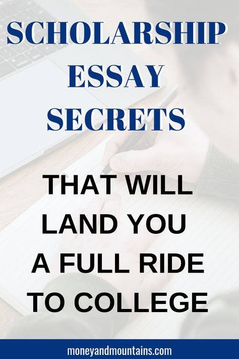 College Research, Scholarships For College Students, College Essay Examples, Pay For College, School Scholarship, Essay Tips, Tips For Writing, Scholarship Essay, College Planning