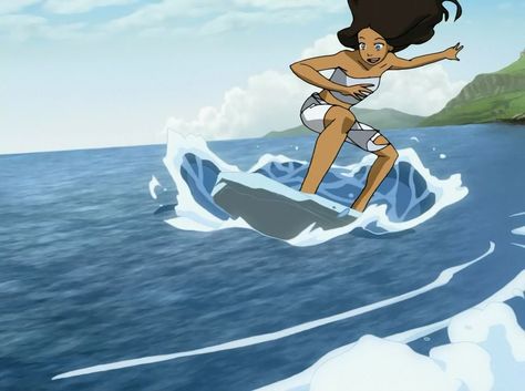 Katara Waterbending, Airbender Wallpaper, Water Bending, Avatar Theme, Mae Whitman, Blue Avatar, Avatar The Last Airbender Funny, Water Tribe, Avatar Picture