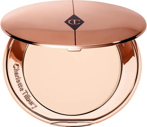 Charlotte Tilbury - Airbrush Flawless Finish Setting PowderCHARLOTTE TILBURYhttps://shopstyle.it/l/bgNVM #makeup #makeup powder #polvo maquillaje #maquillaje de lujo #productos favoritos Charlotte Tilbury Airbrush Flawless, Oily T Zone, Dream Makeup, Makeup Wishlist, Face Hydration, Foundation Powder, Makeup Items, Moisturizer For Dry Skin, Powder Makeup