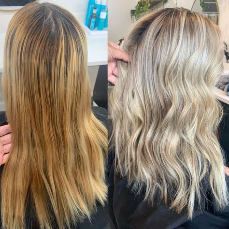 Blonde Hair Gone Wrong, Color Correction Hair, Porous Hair, Brassy Blonde, Honey Brown Hair, Diy Hair Color, Bleach Blonde Hair, Hair Mistakes, Cool Blonde Hair