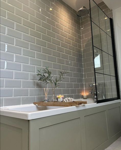 Clawfoot Tub Ideas, Main Bathroom Ideas, Clawfoot Tubs, Toilet Room Decor, New House Bathroom, Paint Mixing, Tub Ideas, Grey Bathroom, Bathroom Redesign